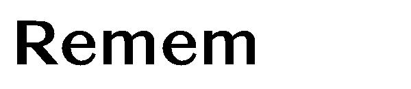 Remem字体