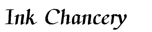 Ink Chancery字体