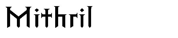 Mithril字体