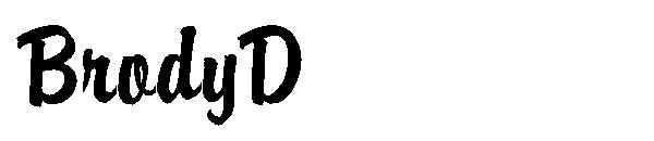 BrodyD字体