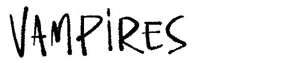 Vampires字体
