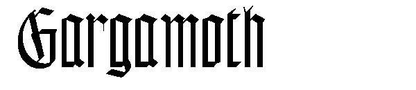 Gargamoth字体