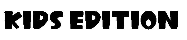 Kids Edition字体