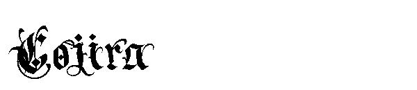 Cojira字体