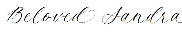 Beloved Sandra字体