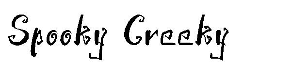 Spooky Creeky字体