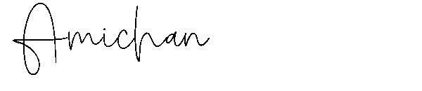 Amichan字体