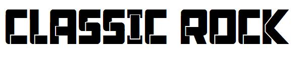 Classic Rock字体