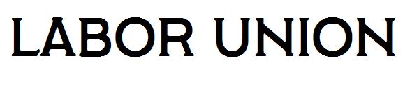 Labor Union字体