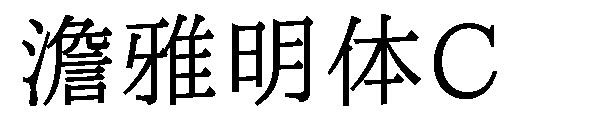 澹雅明体C字体