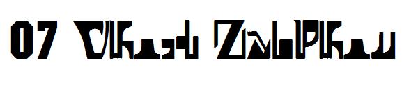 07 Ghost Zaiphon字体