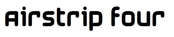 Airstrip Four字体