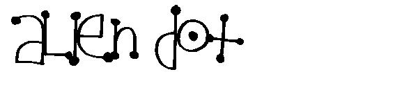 Alien Dot字体