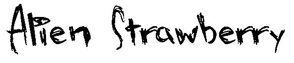Alien Strawberry字体