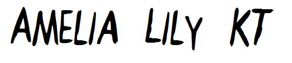 Amelia Lily KT字体