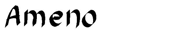 Ameno字体
