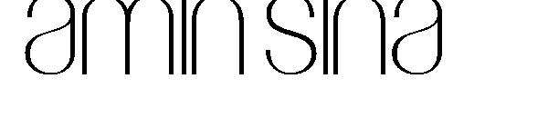 Amin Sina字体
