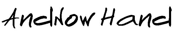 AndNow Hand字体