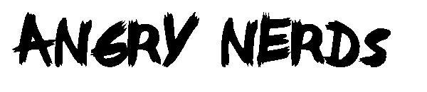 Angry Nerds字体