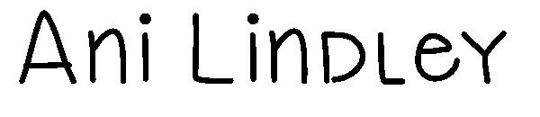 Ani Lindley字体