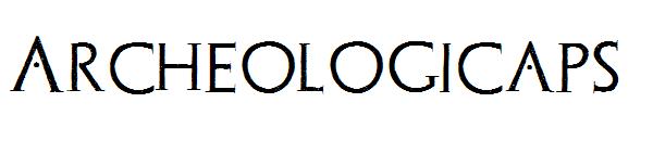 Archeologicaps字体