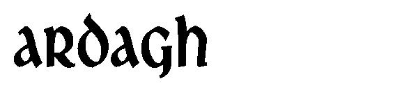 Ardagh字体