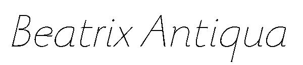 Beatrix Antiqua字体
