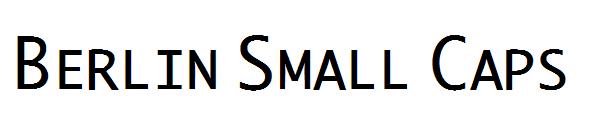Berlin Small Caps字体