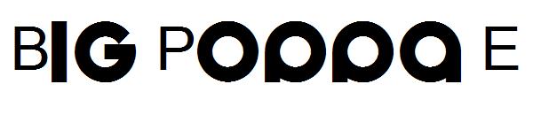 Big Poppa E字体