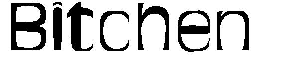 Bitchen字体