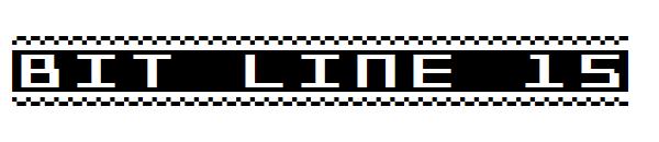 Bit Line 15字体