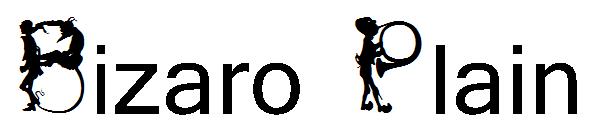 Bizaro Plain字体