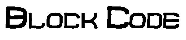 Block Code字体
