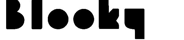 Blooky字体