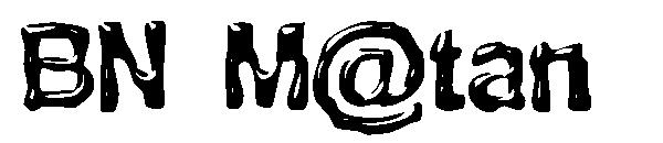 BN M@tan字体