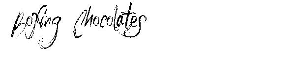 Boxing Chocolates字体