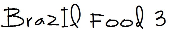 Brazil Food 3字体