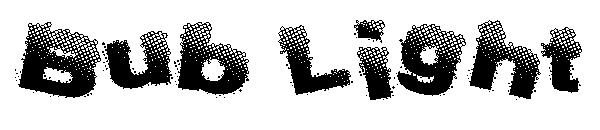 Bub Light字体