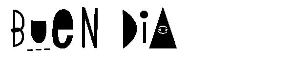 Buen Dia字体