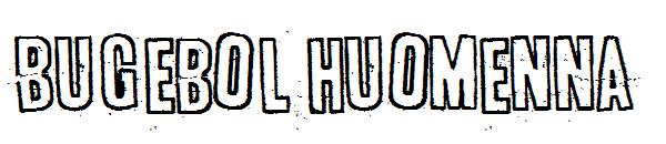 Bugebol huomenna字体