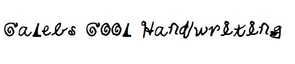 Calebs Cool Handwriting字体