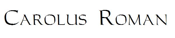 Carolus Roman字体