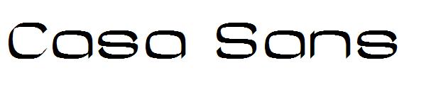 Casa Sans字体