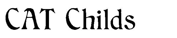 CAT Childs字体