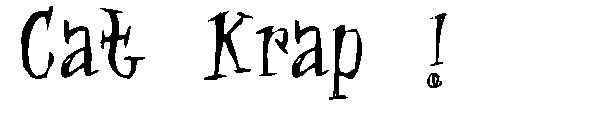 Cat Krap !字体