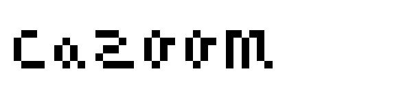 CaZOOM字体