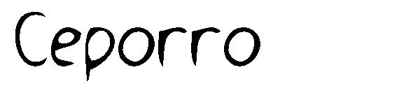Ceporro字体