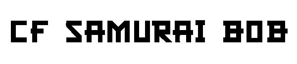CF Samurai Bob字体