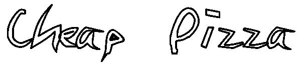 Cheap Pizza字体