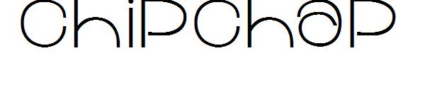 Chipchap字体